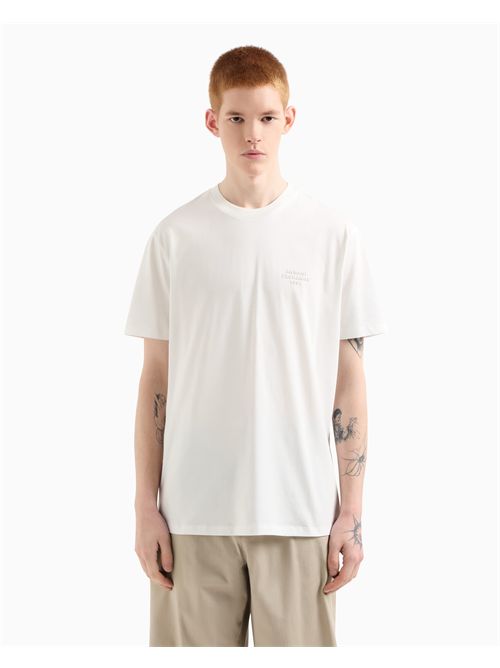 t-shirt man white ARMANI EXCHANGE | XM000752AF12308/U0009